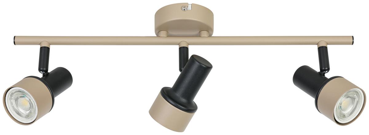 Reflektor Simba - črna/peščene barve, Romantika, kovina/umetna masa (45/9,7/13cm) - Mömax