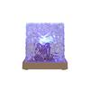 LED-BORDSLAMPA NIKA - sandfärgad/transparent, Modern, plast (11/11/11cm) - Mömax