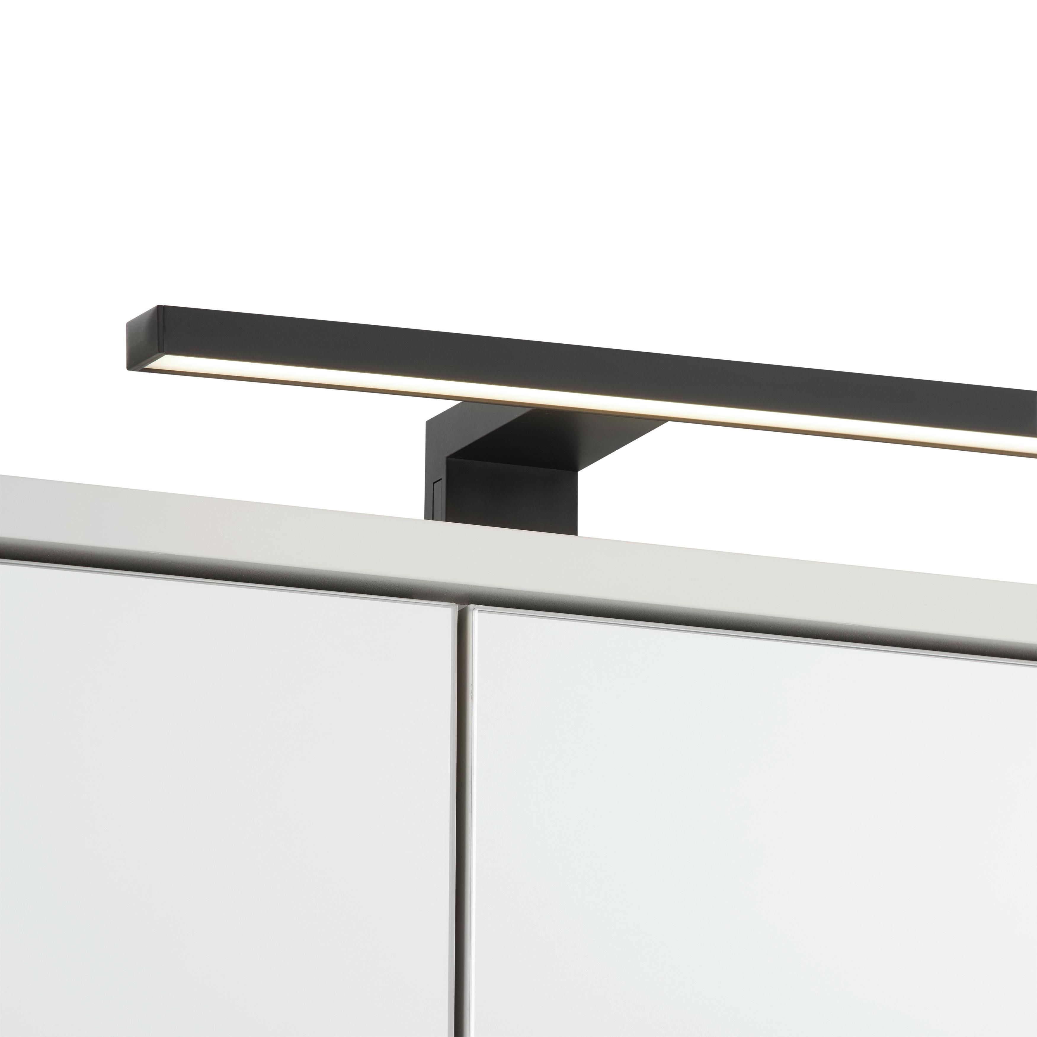 Spiegelschrank Sophia Kaschmir - Kaschmir, MODERN, Glas/Holzwerkstoff (100/74/17cm) - Mömax