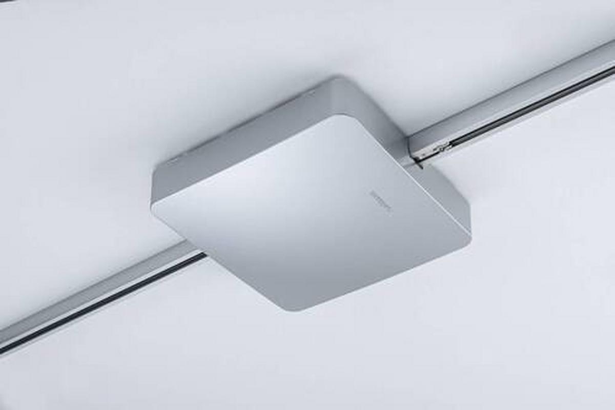 Schienensystem-Einspeiser ZB Mitteleinspeisung max. 150 W - Chromfarben, Basics, Kunststoff (22,7/4,8cm) - Paulmann