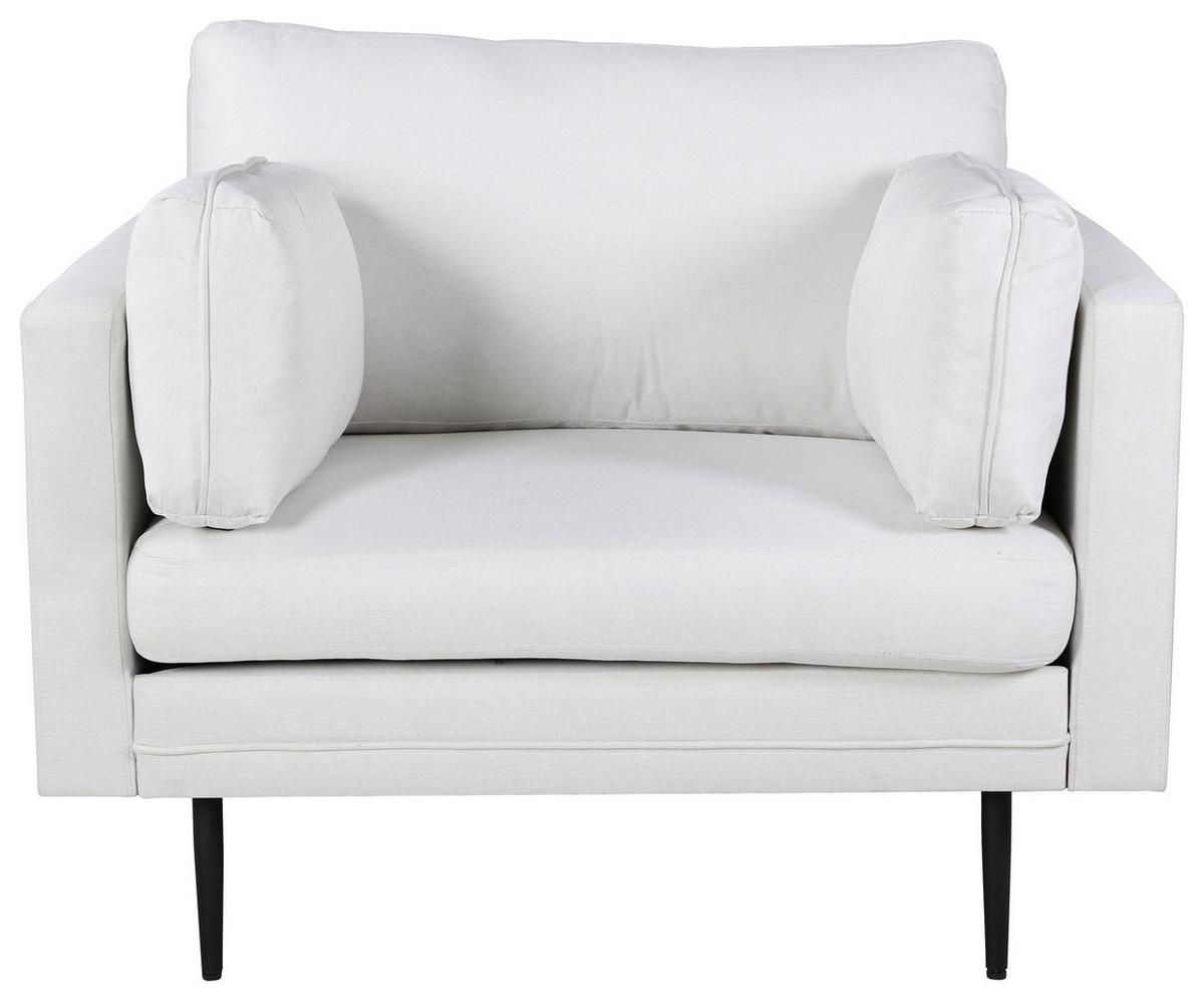 SESSEL BOOM - Beige/Schwarz, Design, Kunststoff/Textil (110/84/86cm) - Livetastic
