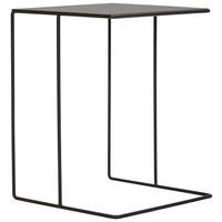 STOLIK BOCZNY 4-STAB ECKIG - czarny, Design, metal (38/38/50cm) - MID.YOU
