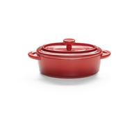 Auflaufformenset Elisa Rot, 2-teilig - Rot, KONVENTIONELL, Keramik (14,7/6,7/11,6cm) - Modern Living