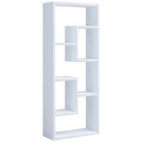 WANDREGAL VILOTA - Weiss, Design, Holzwerkstoff (36/92/15cm) - MID.YOU