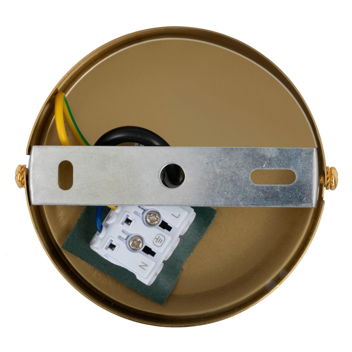 LAMPA WISZĄCA PAOLA - kolor bursztynowy, Trend, metal/szkło (30/137,5cm) - Novel