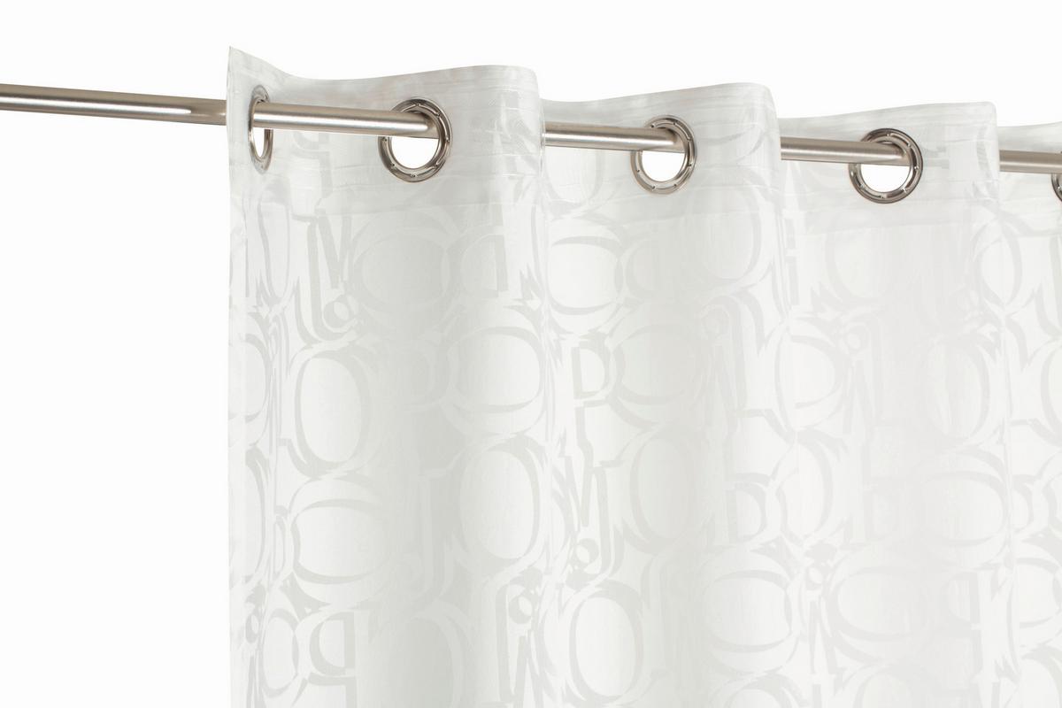 ZASŁONA NA PRZELOTKACH J-FINE ORNAMENT JOOP! - biały, Basics, tkanina (140/250cm) - Joop!