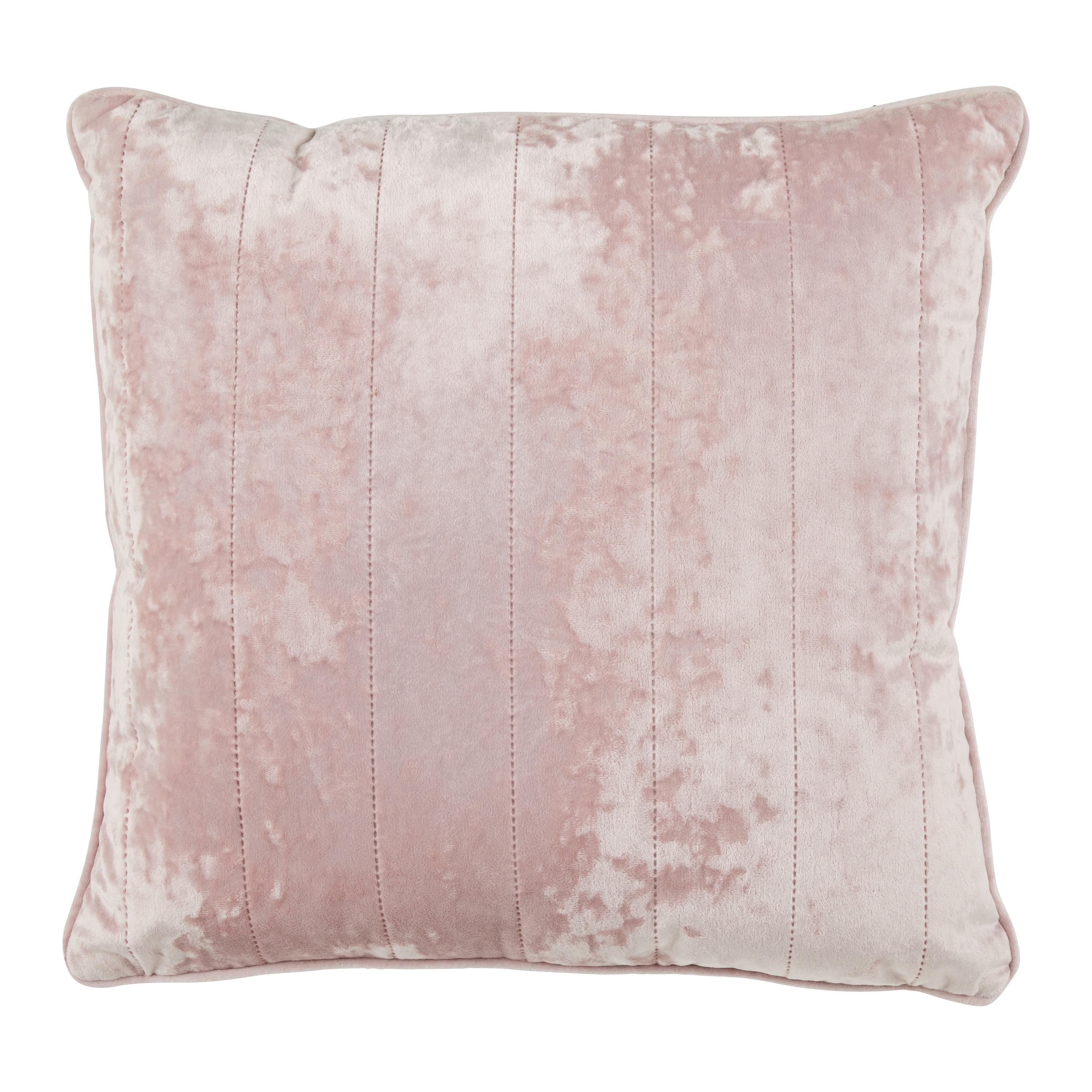 Zierkissen Gloria Mauve ca. 45x45cm - Mauve, Textil (45/45cm) - Mömax
