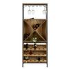 BARELEMENT CHAMPAGNE - Hellbraun/Schwarz, Lifestyle, Holz/Holzwerkstoff (60/30/160cm) - Premium Living