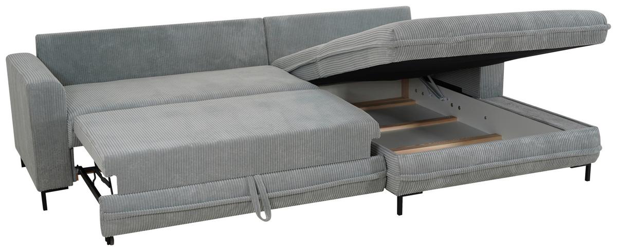 Coltar ARMILLA - gri, Konventionell, lemn/metal (272/174/95cm) - Modern Living