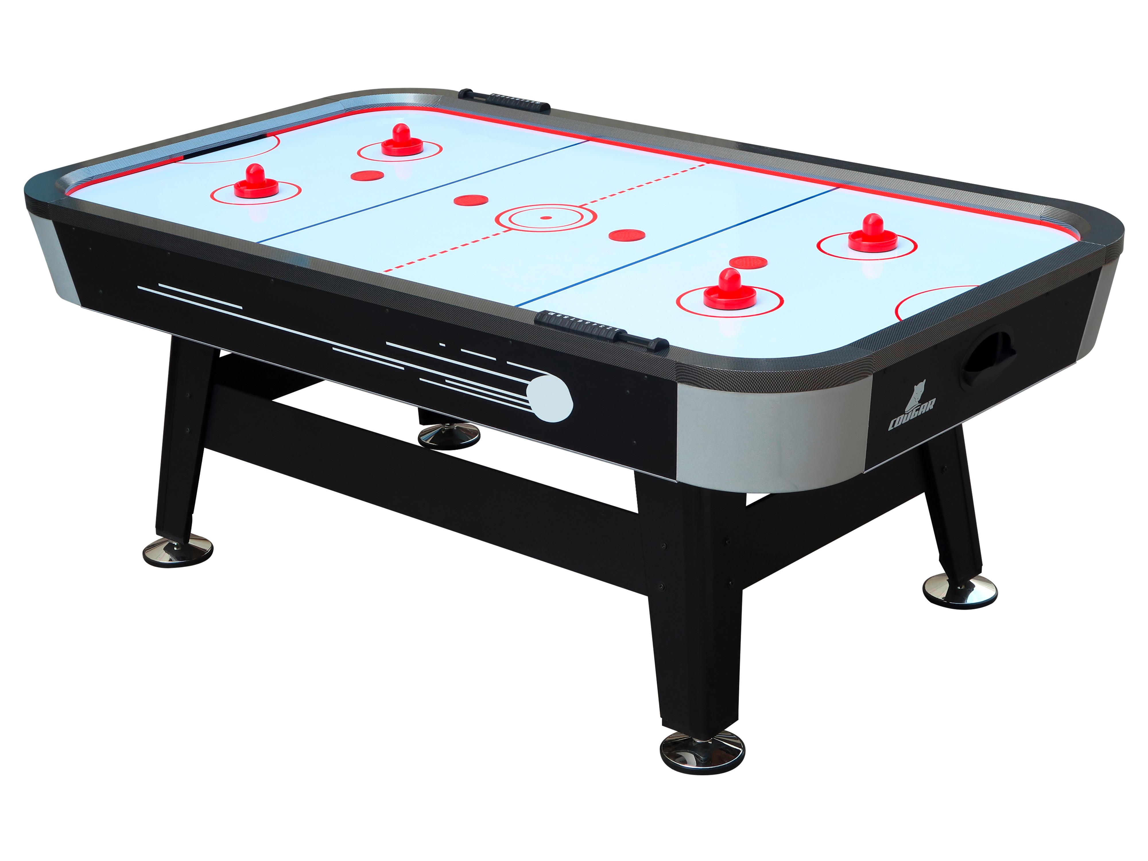 Tischeishockey Super Scoop - Schwarz, Basics, Holz (122/81/213cm) - Ambia Garden