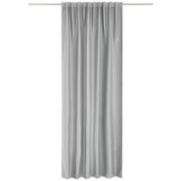 ZASŁONA GOTOWA CAVA - kolor srebrny, Konventionell, tkanina (140/245cm) - Dieter Knoll