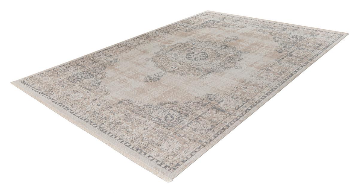 Vintage-teppich Dilan 100 - Grau, Konventionell, Textil (160/230cm) - Kayoom