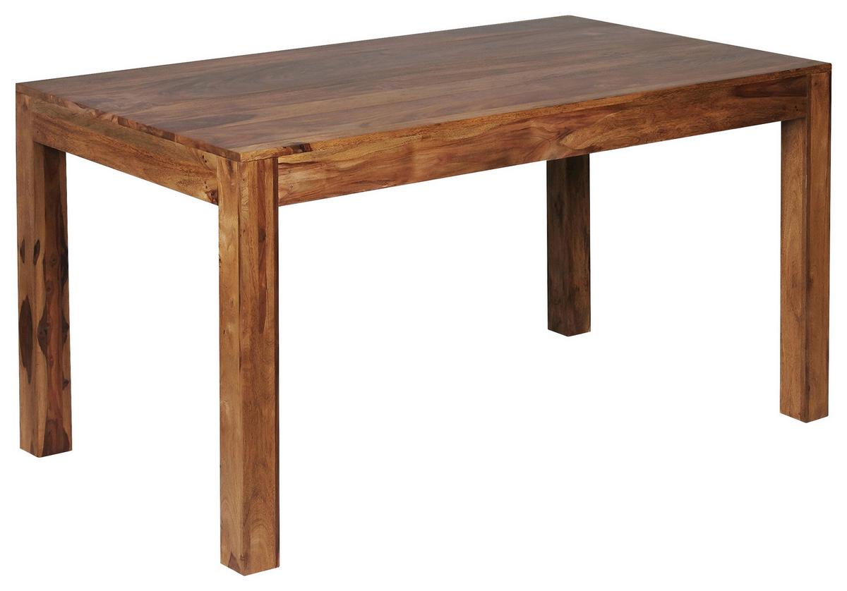 Jedilna Miza Mumbai, Pravi Les - barve indijskega rožnega lesa, Moderno, les (160/76/80cm) - MID.YOU