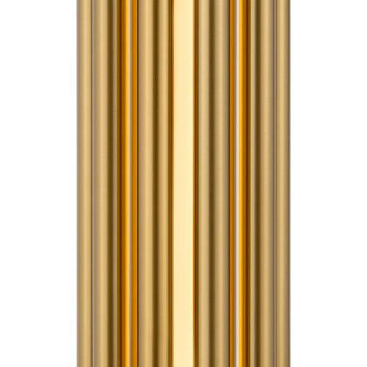 Wandleuchte Sonata Messingfarben max. 12 Watt - Messingfarben/Goldfarben, Trend, Kunststoff/Metall (8,1/36cm) - MAYTONI