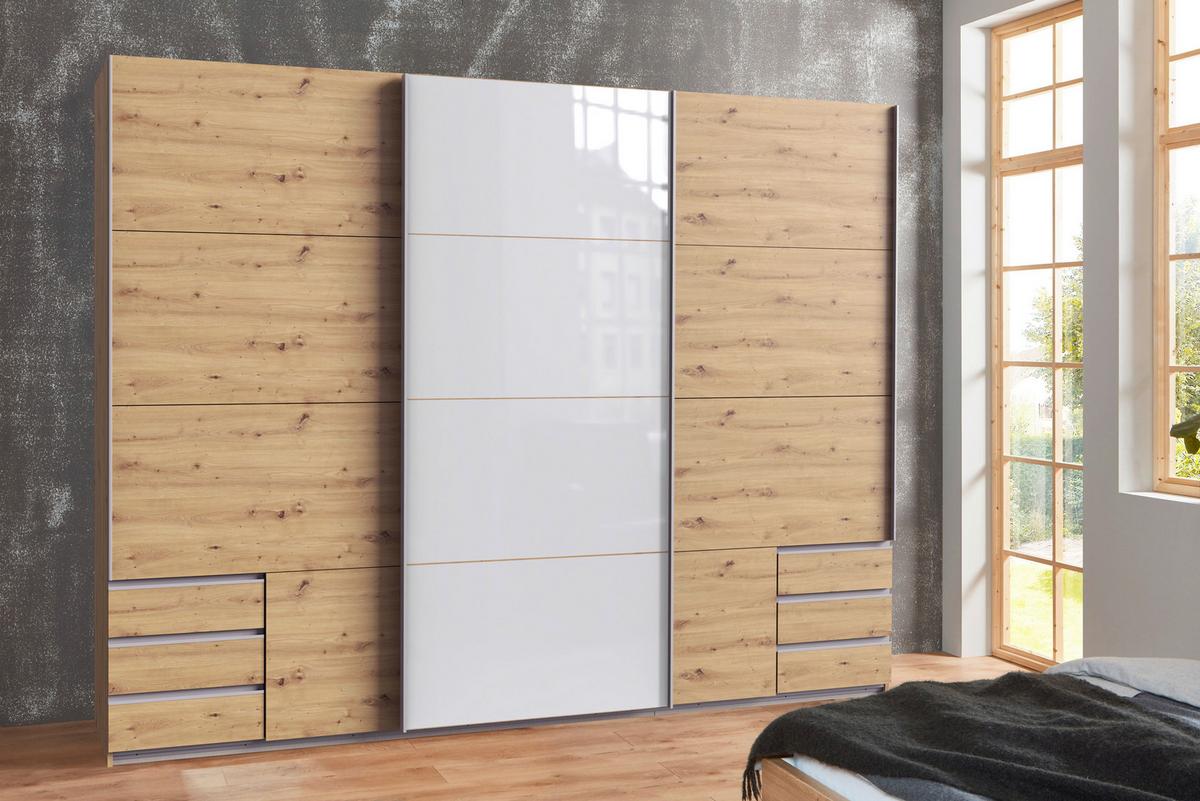 Omara Z Drsnimi Vrati Valencia - Moderno (270/208/65cm)