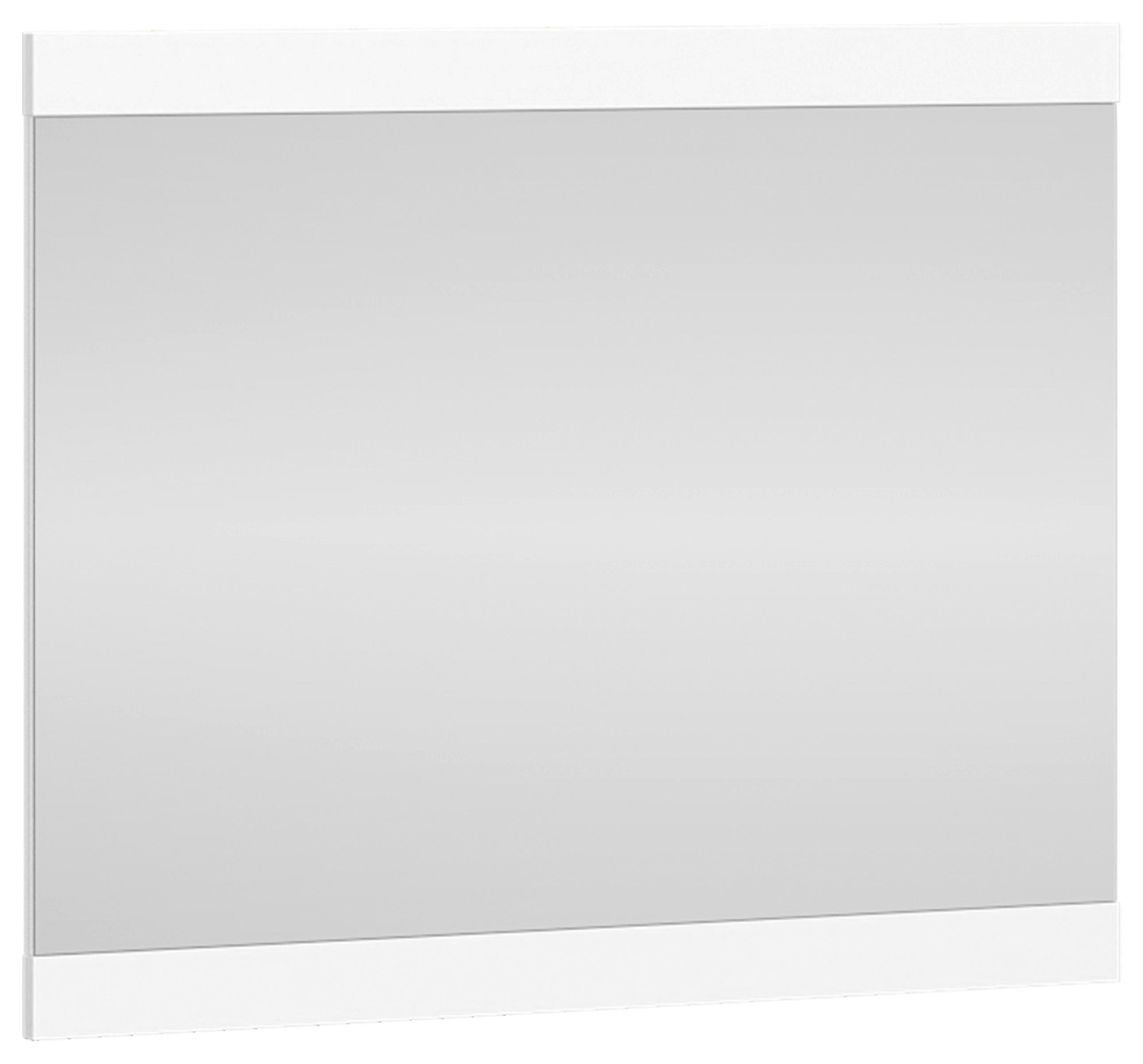 Ogledalo Turino Neo - bijela, Moderno, staklo/drvni materijal (86/72/2,2cm) - Modern Living