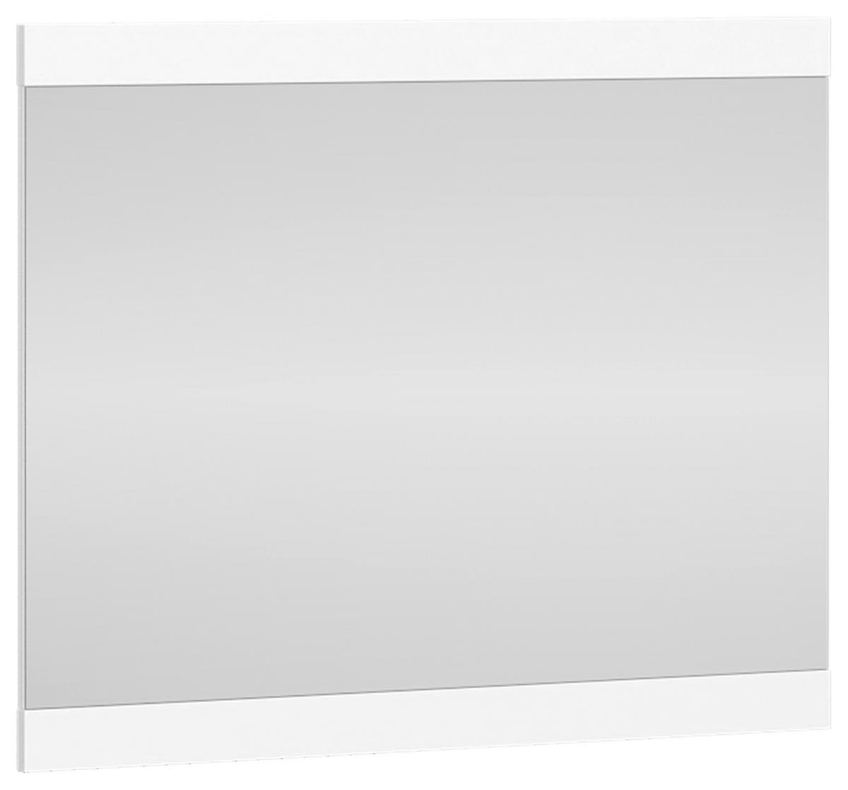 Ogledalo Turino Neo - bijela, Moderno, staklo/drvni materijal (86/72/2,2cm) - Modern Living