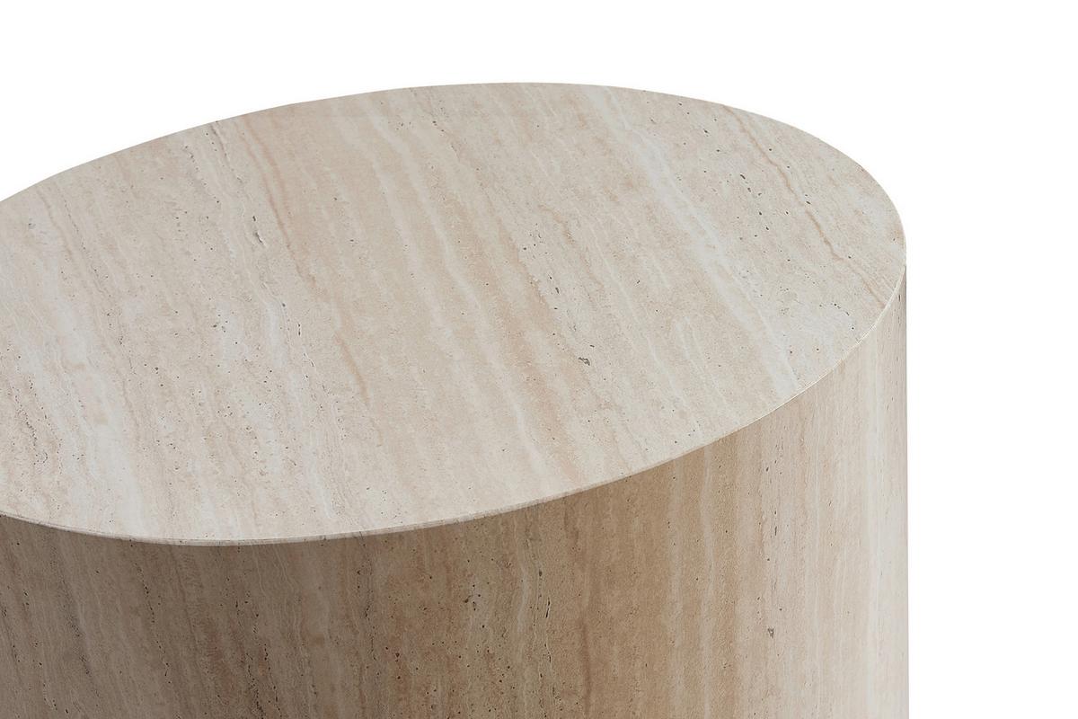 Set Klubskih Mizic Beige, Bež, 2 Kos - bež, Moderno, leseni material (48-40/33-24,5/40-33cm) - Livetastic