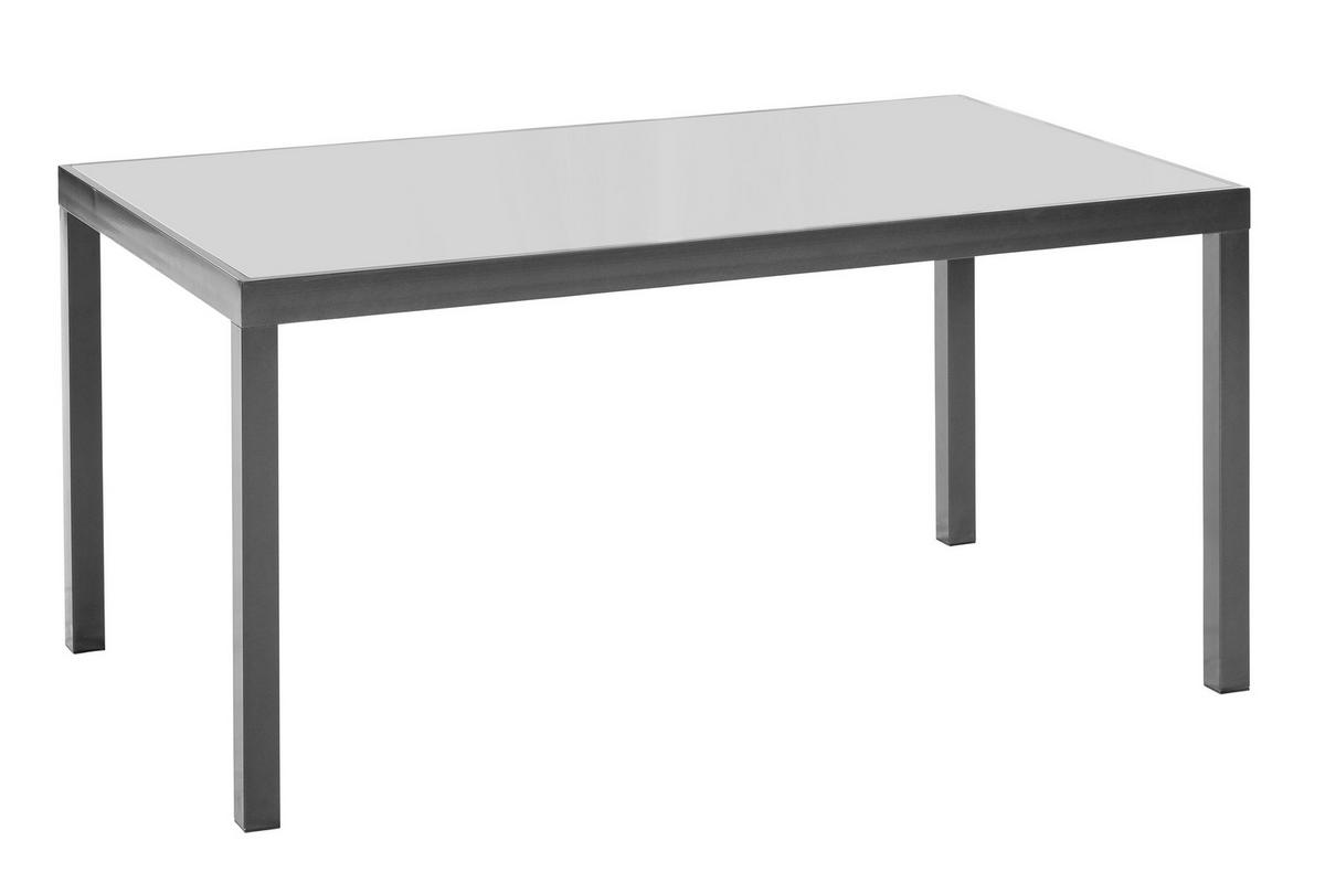GARTENSET CARRARA - Graphitfarben/Braun, MODERN, Textil/Metall - Gardenson