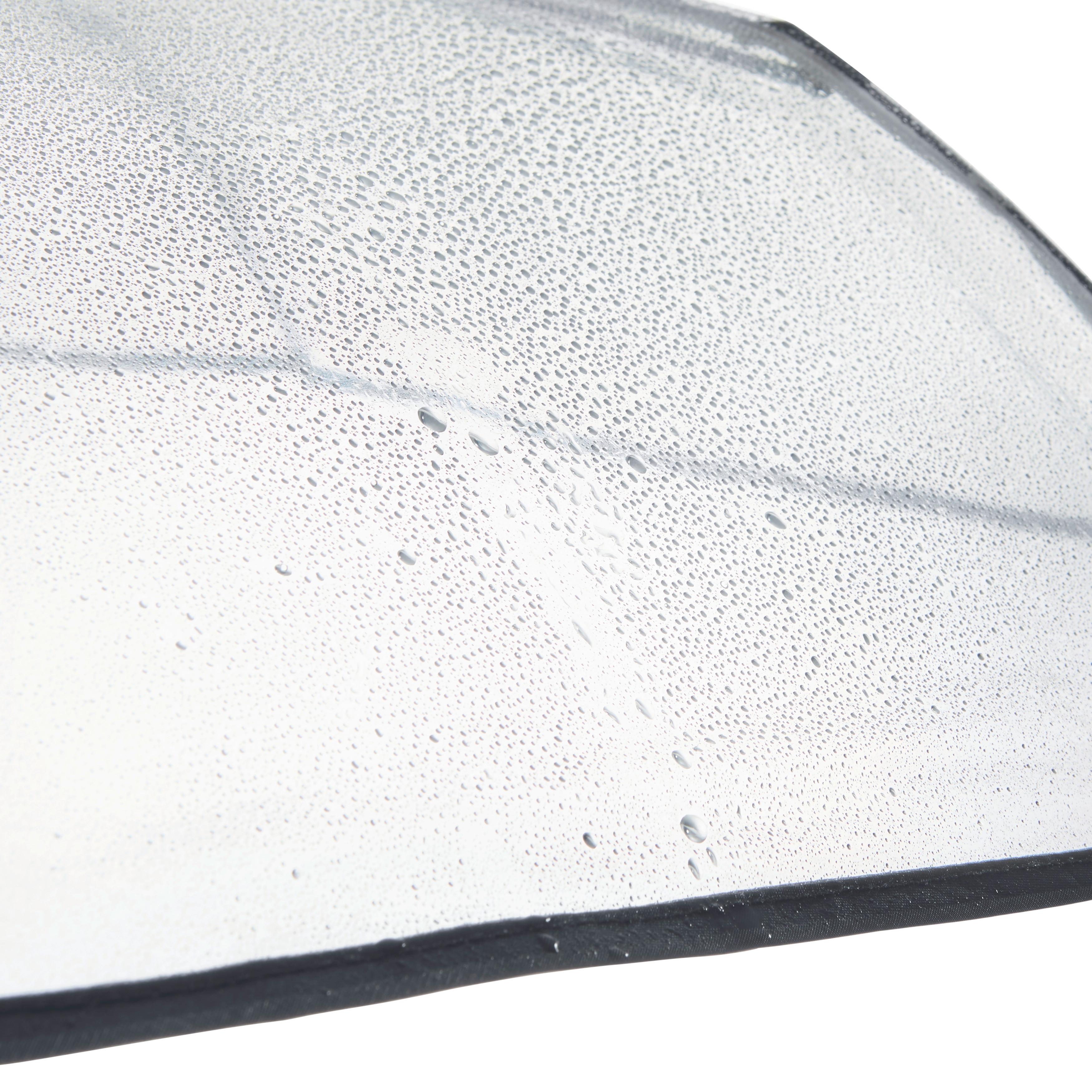 PARAPLY LIVIA - S -EXT- - svart/transparent, Modern, metall/plast (98cm) - Mömax
