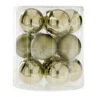 Christbaumkugel-Set Noel I Salbeigrün - Salbeigrün, Basics (6cm) - Modern Living