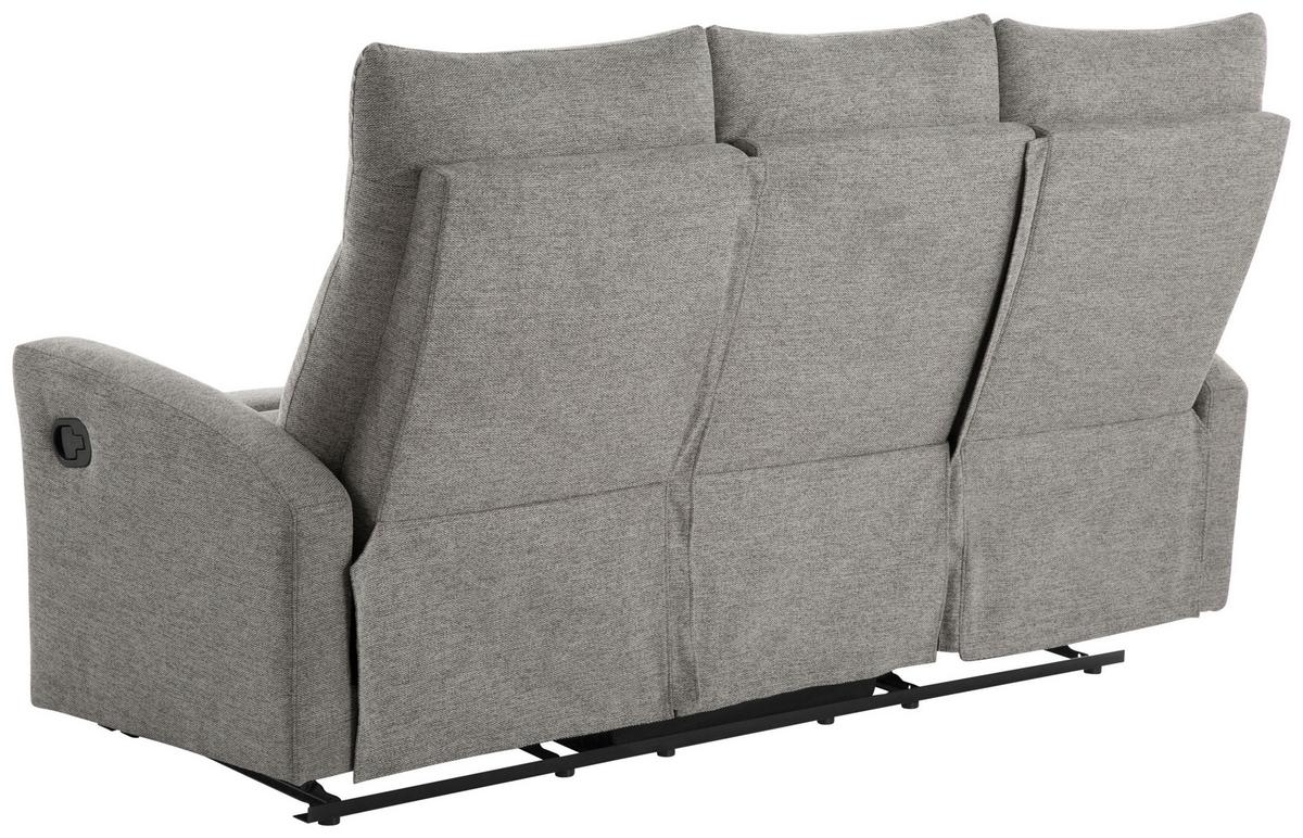 Trosjed Sa Relaks Funkcijama Valencia - taupe, Moderno, drvo/metal (182/103/91cm) - Mömax