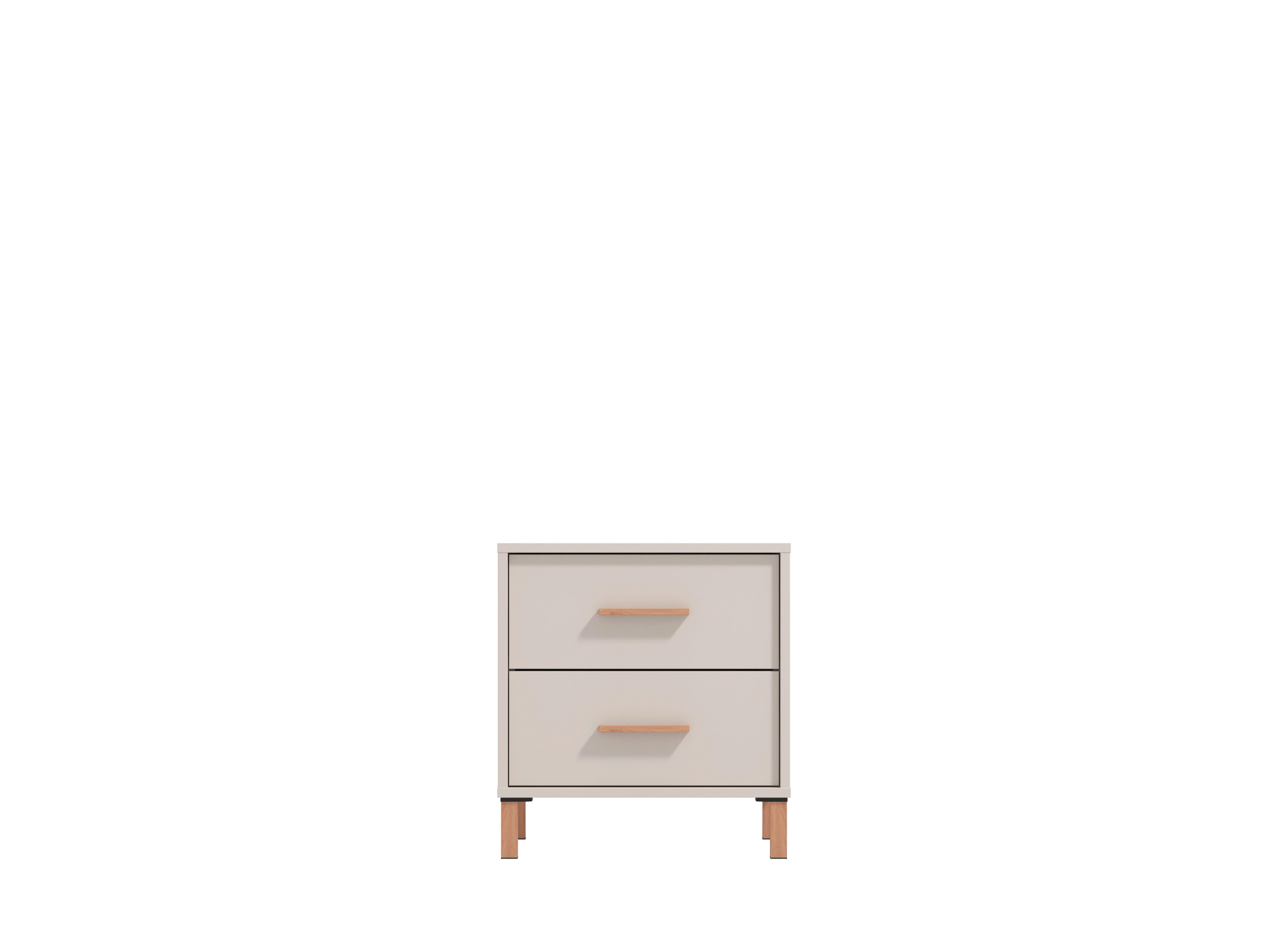 Éjjeliszekrény Belfort - kasmír, Modern, faalapú anyag (48/51,5/40cm)