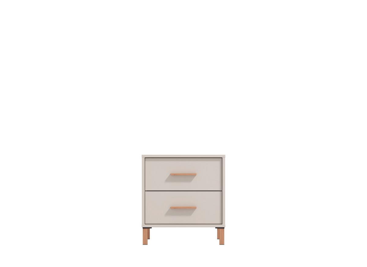 Éjjeliszekrény Belfort - kasmír, Modern, faalapú anyag (48/51,5/40cm)