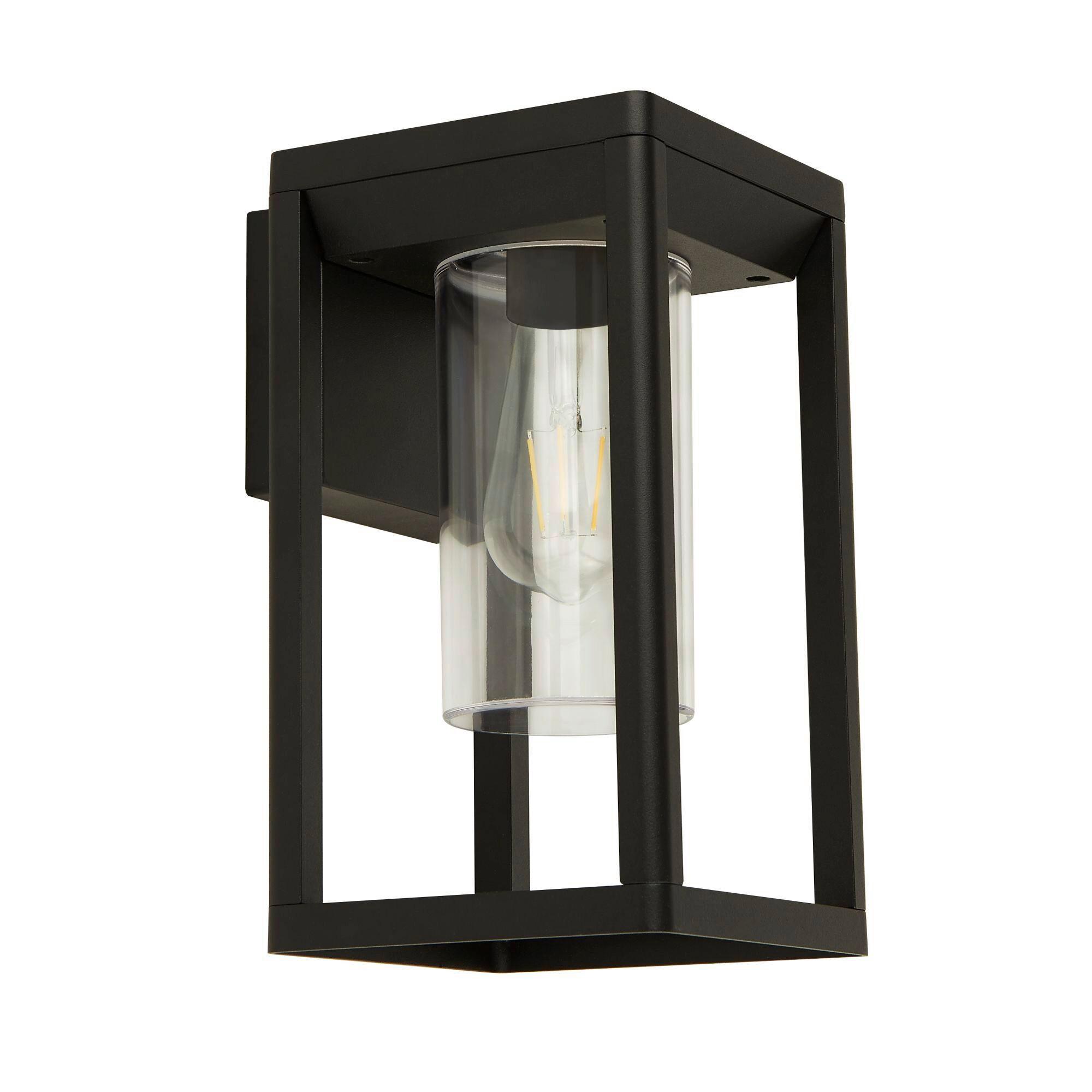 Kültéri Falilámpa Atlanta Outdoor 28731bk - fekete, Basics, műanyag/fém (15/27cm)