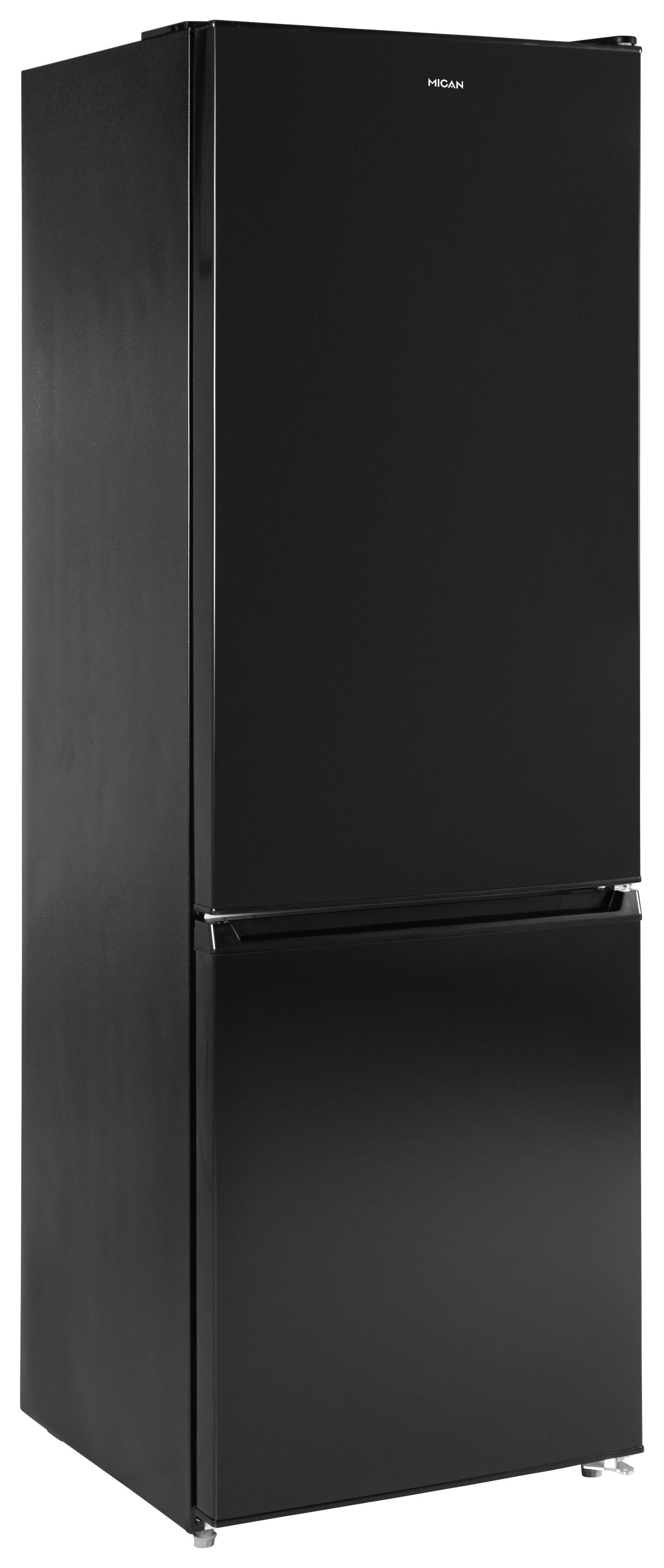 Kühl-Gefrier-Kombination SKMBMF60NFD Schwarz - Schwarz, Basics, Glas/Metall (63/188/59,5cm) - Mican