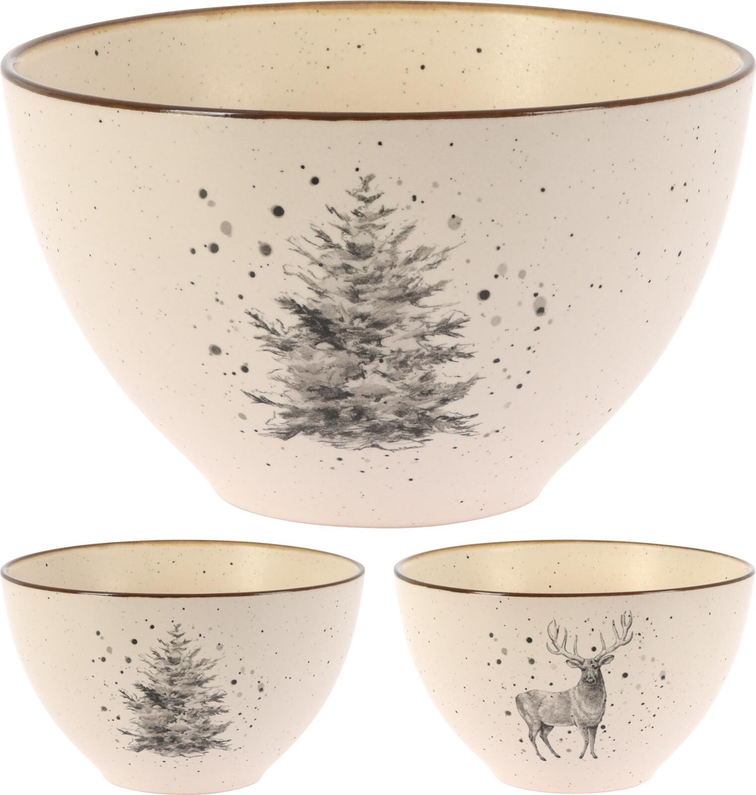 Müzlis Tál Winter - kerámia (14,5/8,5cm)