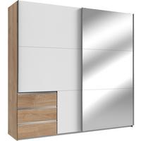 Ormar S Kliznim Vratima Level 36 A - bijela/boje hrasta, Moderno, drvni materijal (250/236/65cm) - Modern Living