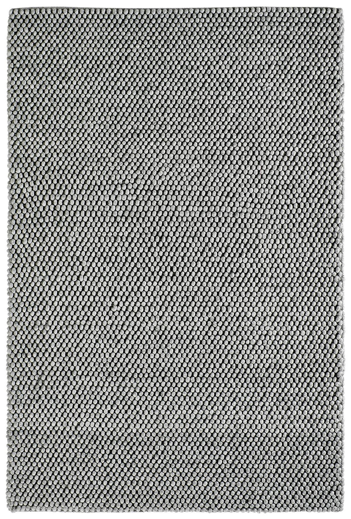 Handwebteppich my Loft Silberfarben ca. 120x170cm - Silberfarben, KONVENTIONELL, Textil (120/170cm) - Obsession