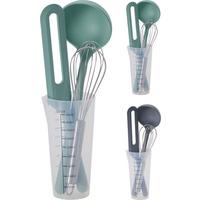 Set de ustensile de bucătărie Whisk 4/1 - Basics, plastic (9,5/8,5/35,5cm)