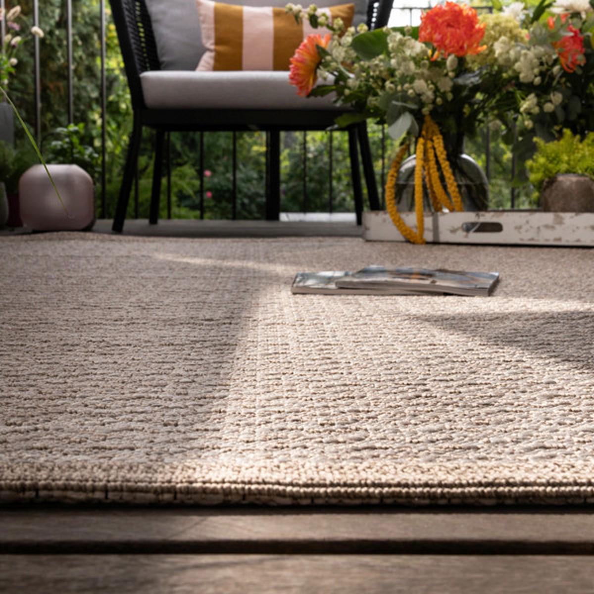 Flachwebeteppich My Oslo 708 - Taupe, Design, Textil (160/230cm)