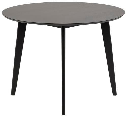 Étkezőasztal Roxby - fekete, Modern, fa (105/105/76cm) - MID.YOU