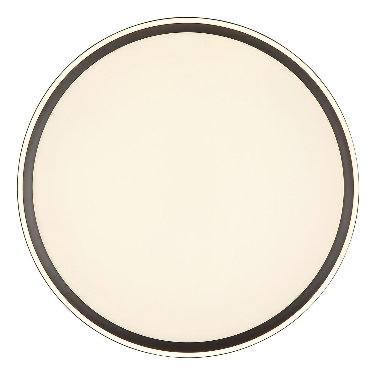 Led Mennyezeti Lámpa 48802-48 - opál, Basics, műanyag/fém (50/5,5cm) - Globo