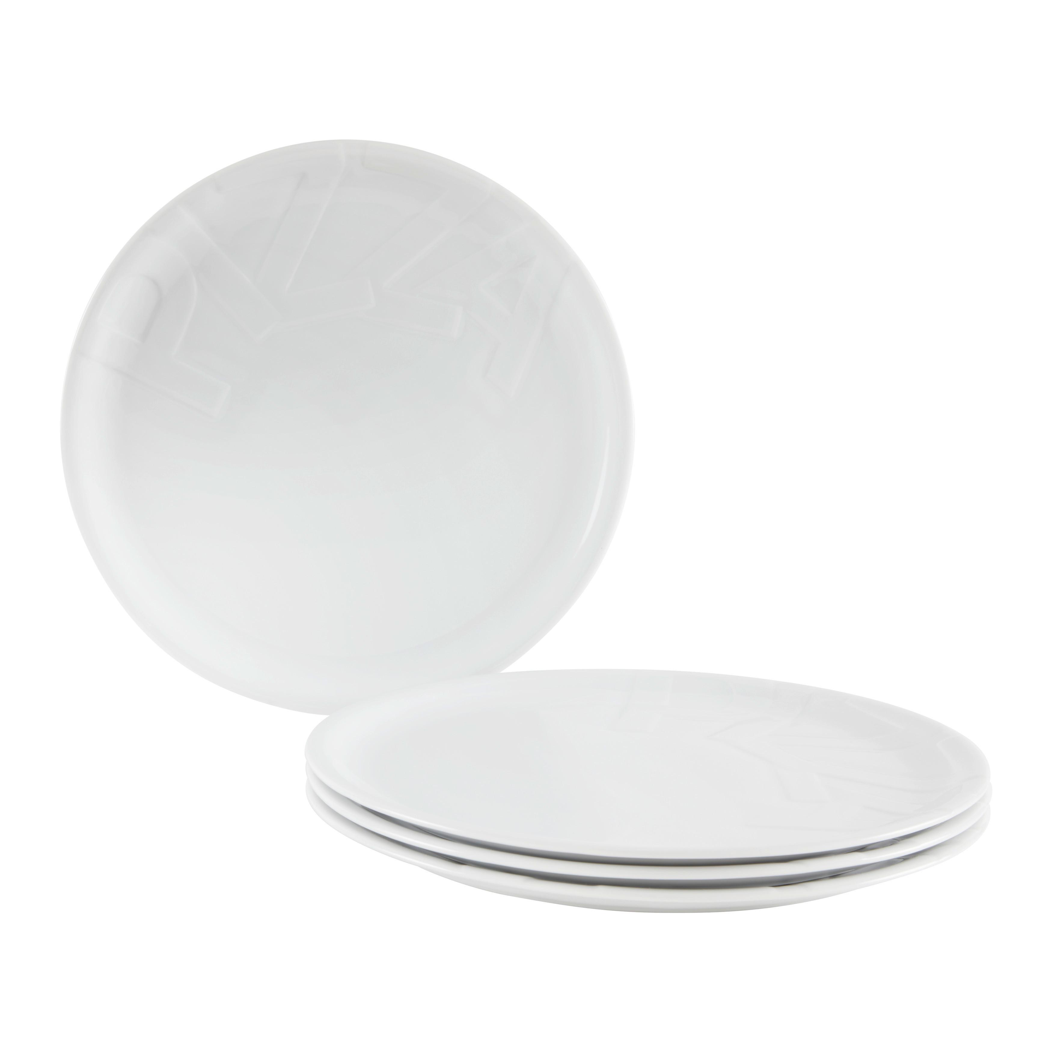 Set Krožnikov Za Pico Gourmet, 4-Delni - bela, keramika (32cm) - Creatable