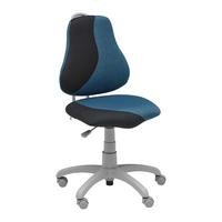 Jugenddrehstuhl Kiki S-Line Blau/Schwarz - Blau/Schwarz, KONVENTIONELL, Kunststoff/Textil (64/84-106/64cm) - Mömax