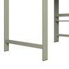UTEMÖBLER SET NELLI 2 - beige/grön, Modern, metall/textil (80/157/209cm)