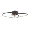 LED-TAKLAMPA ELLU - svart, Modern, metall/plast (51/16/8cm) - Mömax