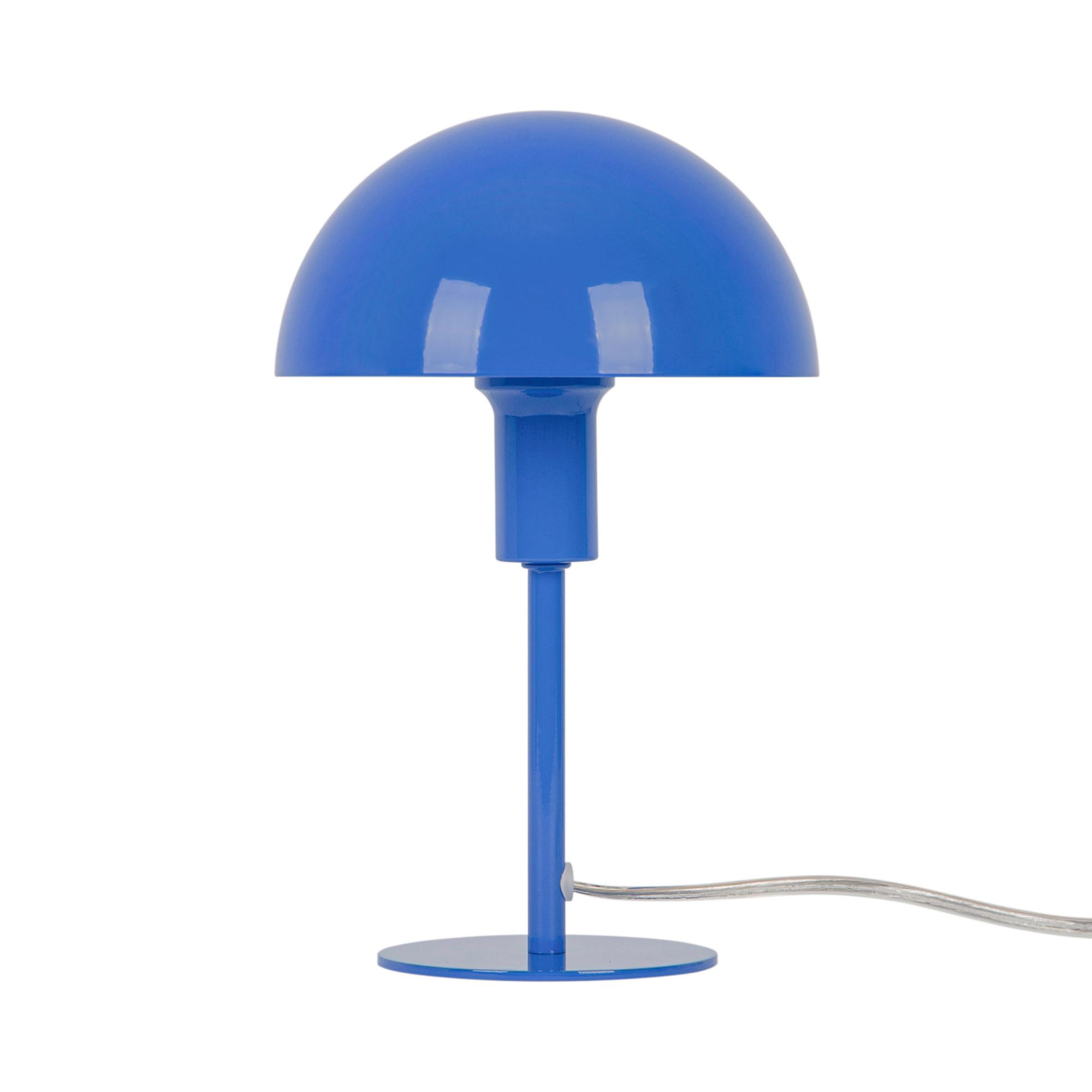LAMPA STOŁOWA 2213745006 ELLEN MINI BLAU - niebieski, Design, metal (16/25cm) - Nordlux