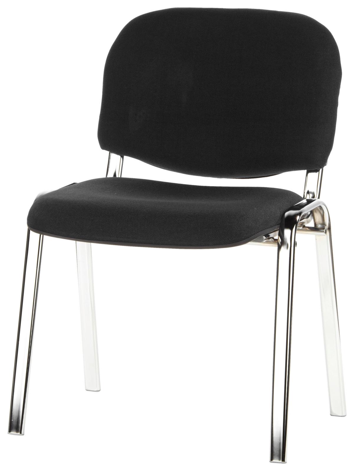 Konferenčni Stol Xt 600, Črna, Barva Kroma - barve kroma/črna, Basics, kovina/tekstil (58/84/41cm) - MID.YOU