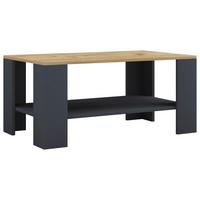 Klubska Miza Dalus, Antracit, 90x41 - antracit, Moderno, leseni material (90/53/41cm) - MID.YOU
