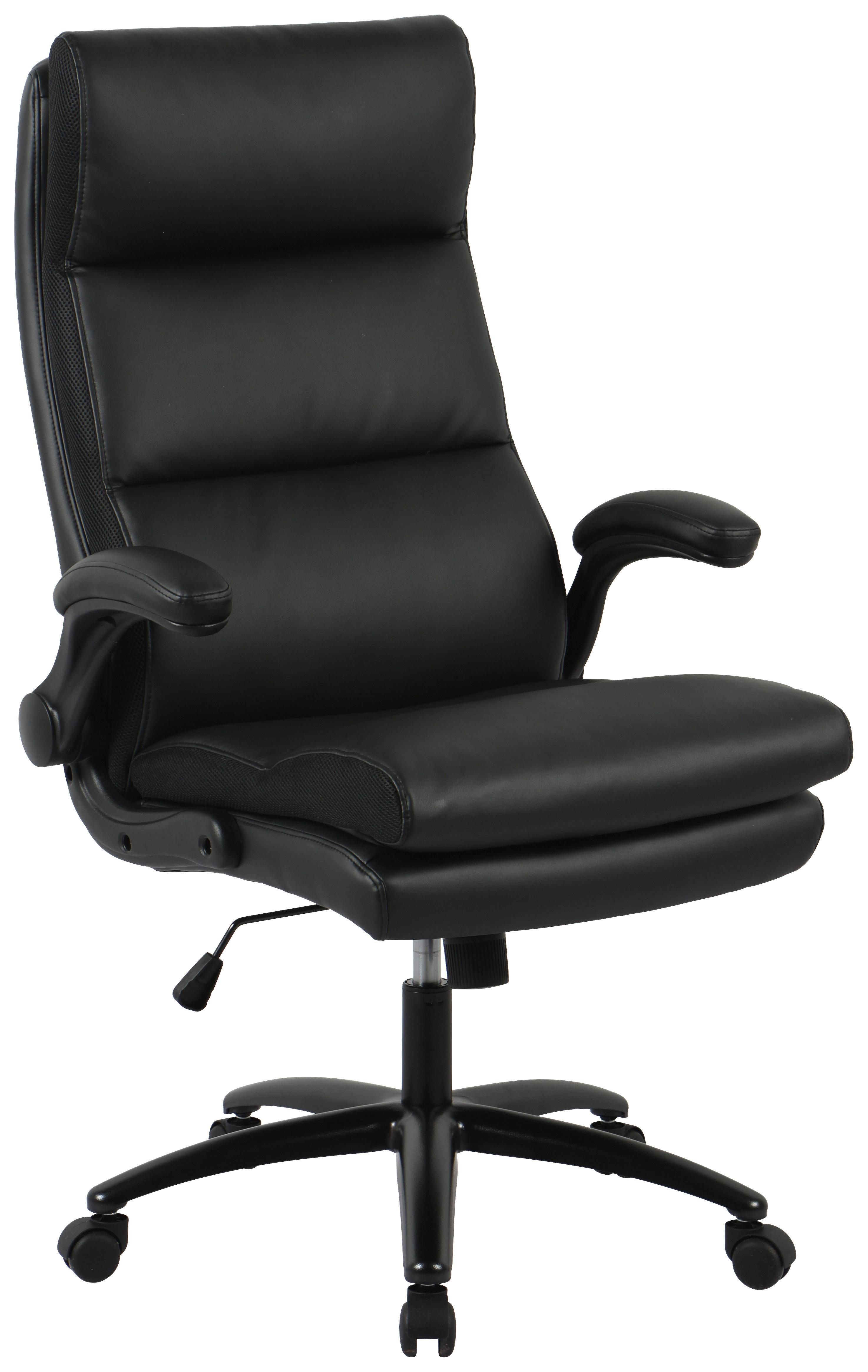 Jude Uredska Stolica - crna, Moderno, metal/tekstil (69/113-122,5/73cm) - Modern Living