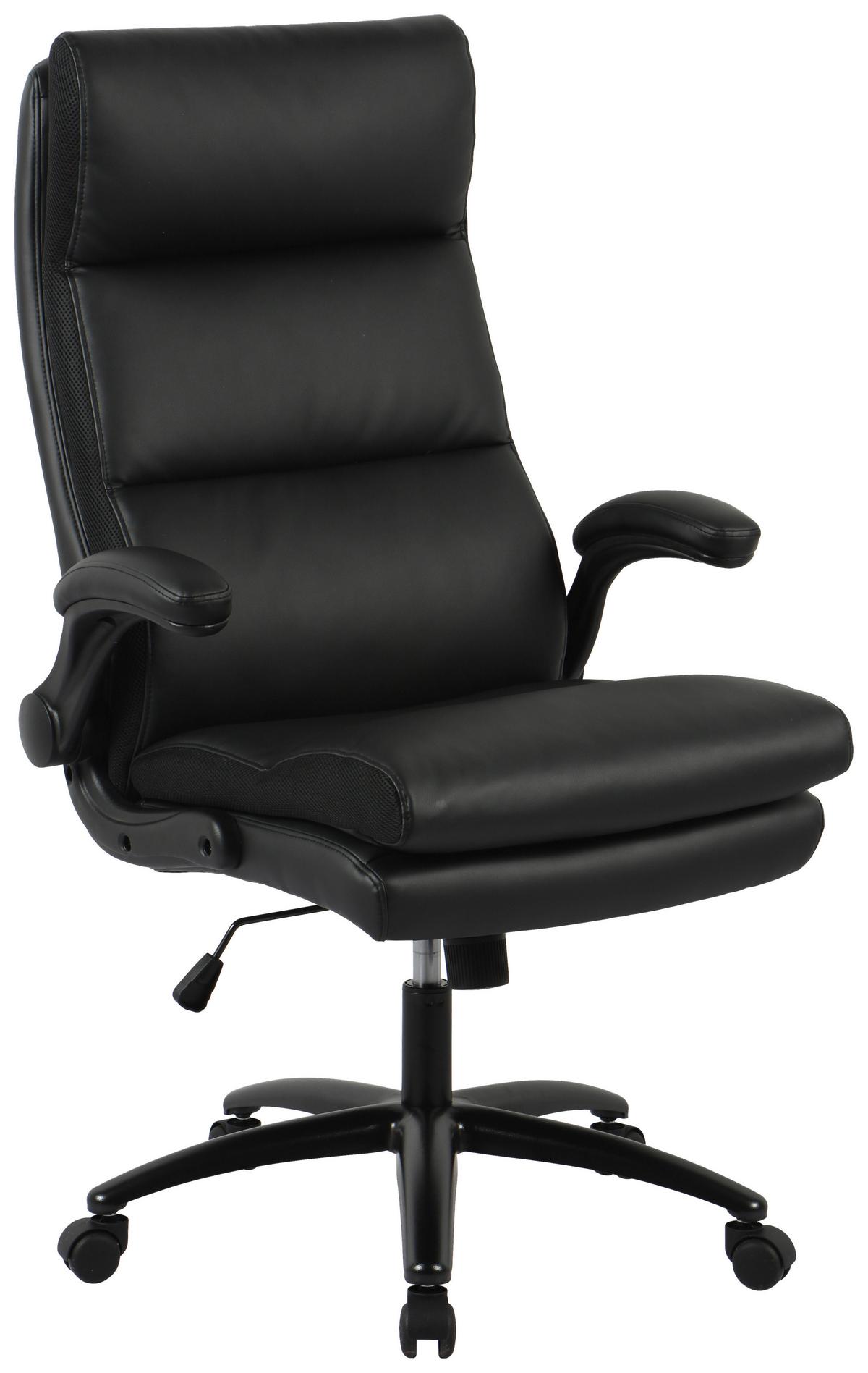 Jude Uredska Stolica - crna, Moderno, metal/tekstil (69/113-122,5/73cm) - Modern Living