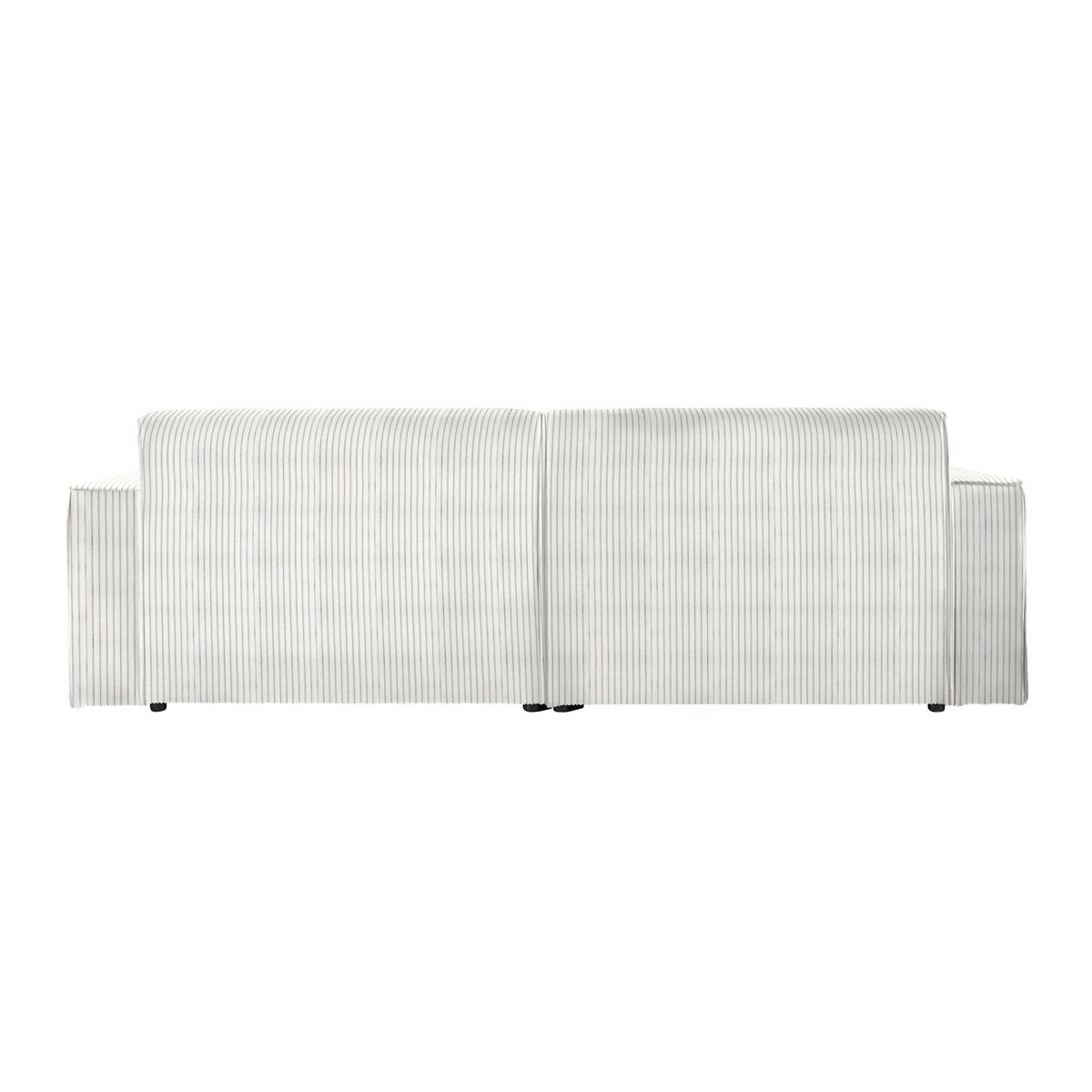 Wohnlandschaft Loft Beige - Beige/Schwarz, Modern, Kunststoff/Textil (172/75/265cm) - Mömax
