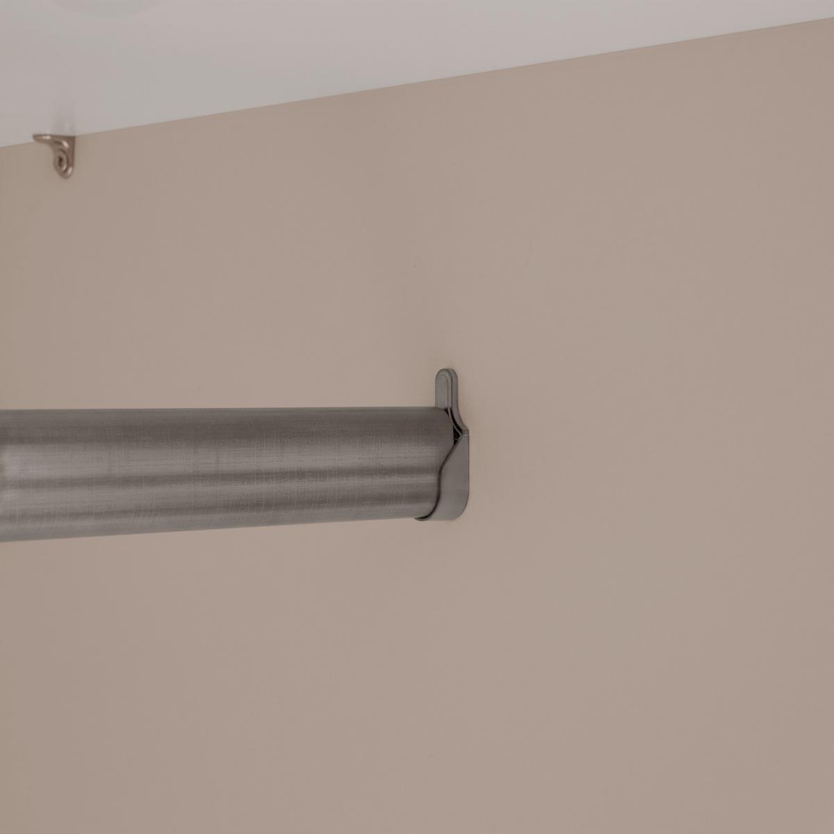 Drehtürenschrank Siena Kaschmir - Kaschmir/Chromfarben, KONVENTIONELL, Glas/Holzwerkstoff (250/212/57cm) - Premium Living