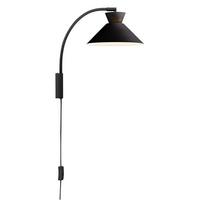 KINKIET 2213371003 DIAL - czarny, Konventionell, metal (25/40,2cm) - Nordlux