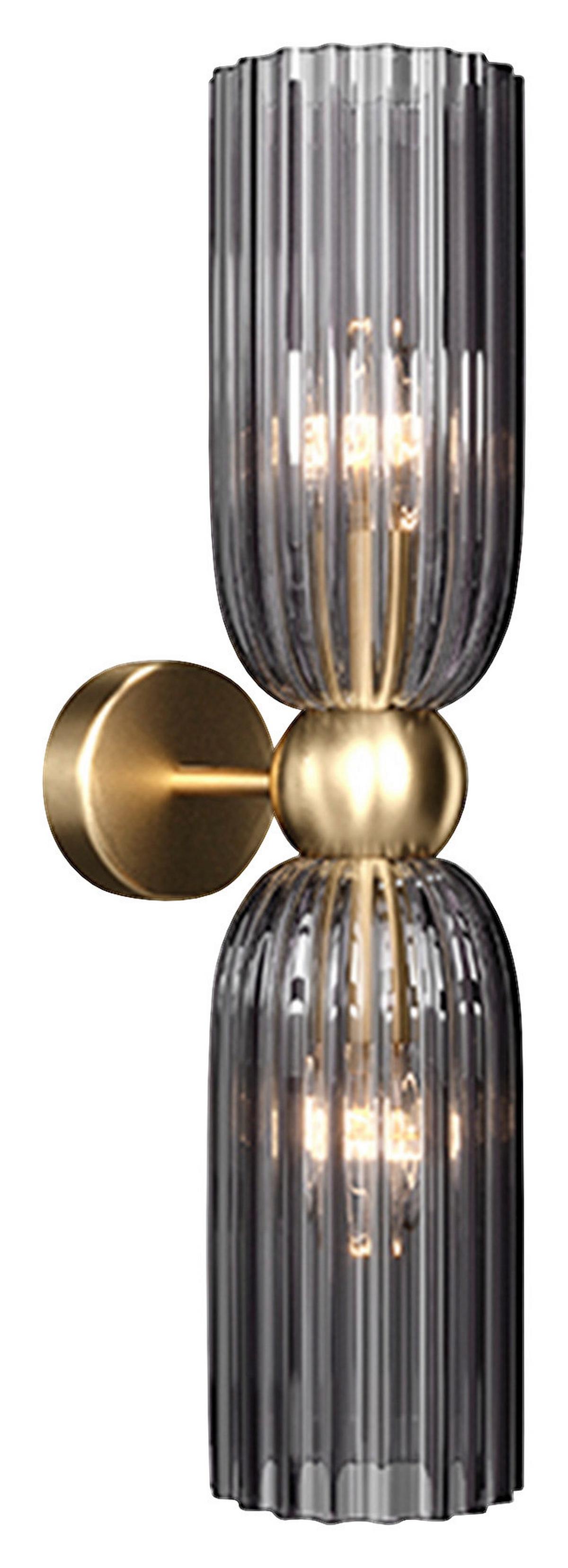 Wandleuchte Antic Goldfarben max. 40 Watt - Goldfarben, Trend, Glas/Metall (18/43,5/10cm) - MAYTONI